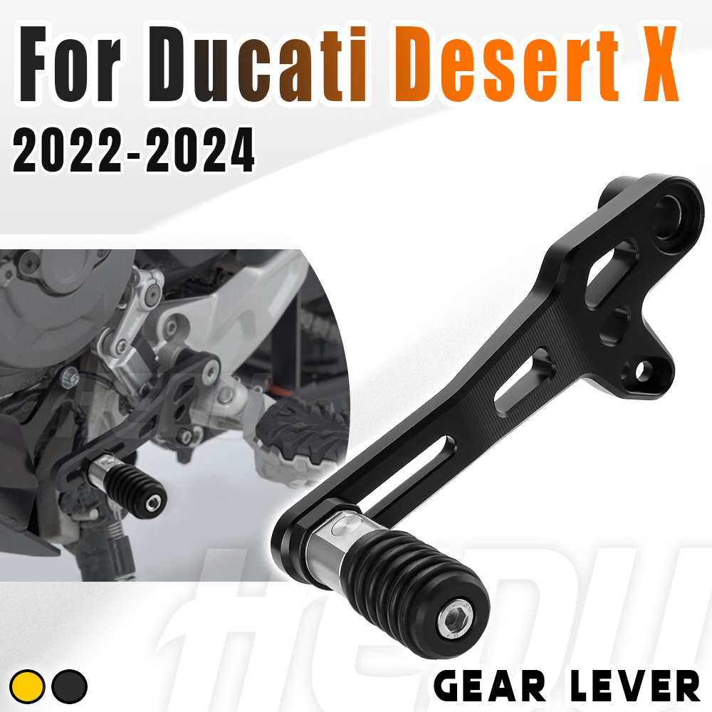 Motorcycle Gear Selector - オートバイ折りたたみアルミギアシフトレバー Ducati Desert X DesertX 2023