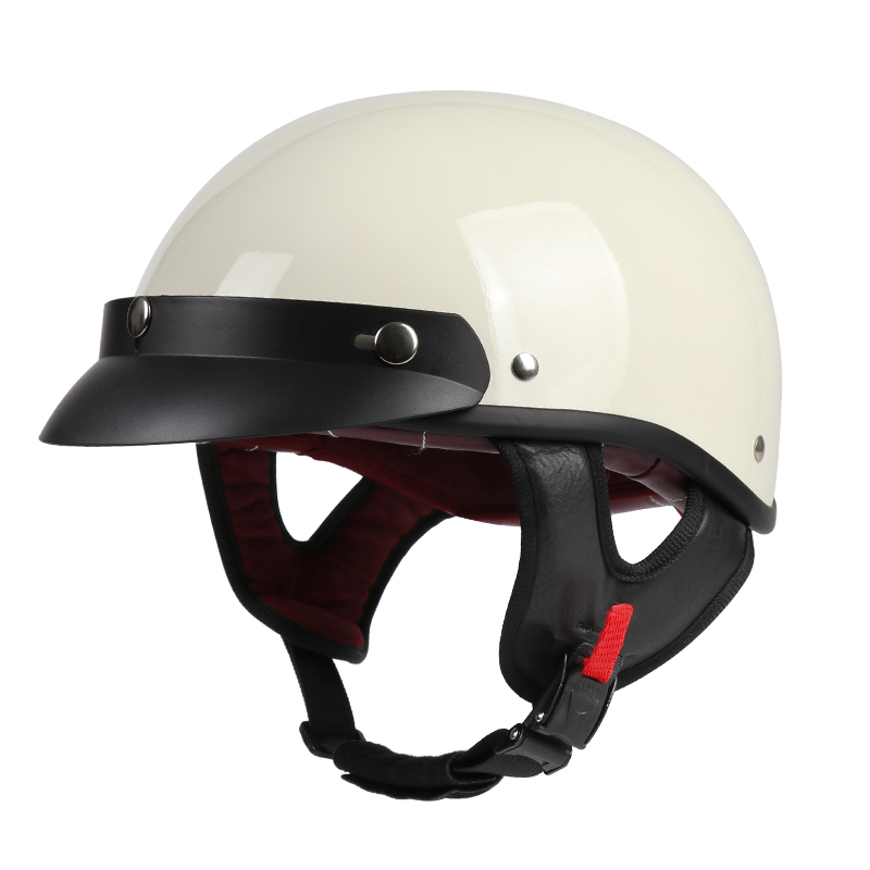 Motorcycle Gear Used - レトロバイクヘルメット – クルーザー＆スクーターハーフヘルメット – ストリートライディング安全装備 –