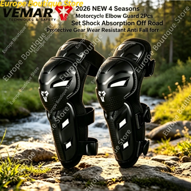 Motorcycle Gear For Woman - オフロード保護具 2 個 4 シーズンオートバイ肘ガード衝撃吸収耐摩耗性落下防止男性女性用