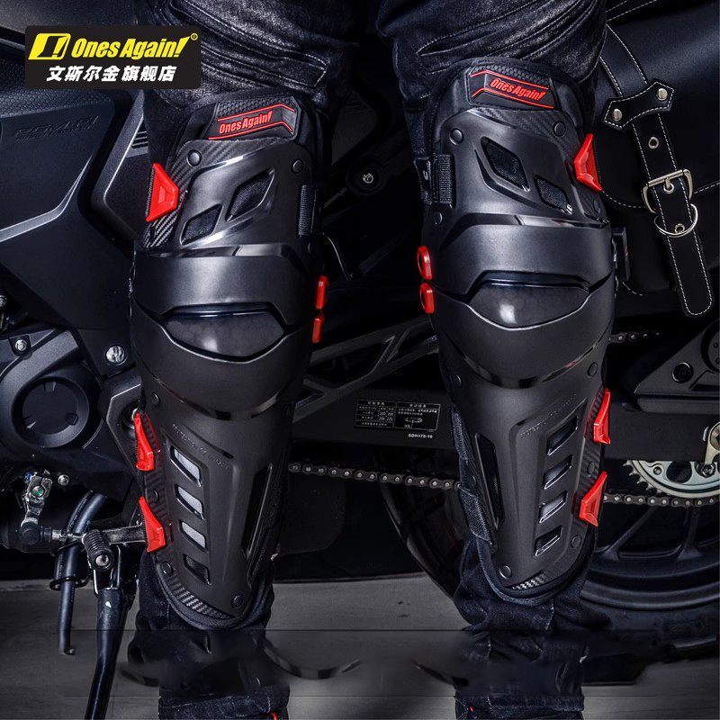 Motorcycle Gear For Woman - もう一度！ MX エンデューロ モトクロス 膝プロテクター LED