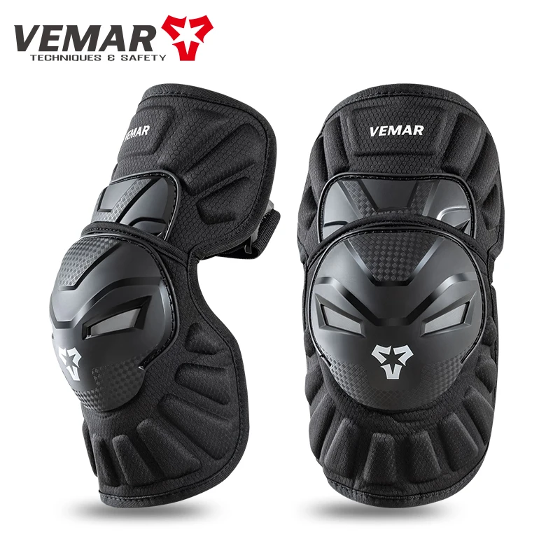 Motorcycle Gear For Woman - VEMAR 格安高品質バイク用膝ガード、耐久性のある保護ギア、都市型モトライディング用膝パッド（男女兼用）