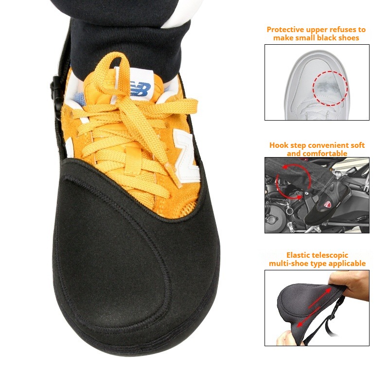 Motorcycle Gear For Woman - オートバイの靴シフター保護具プロテクターブーツカバーシフターガードギア防水汚れに強い簡単に取り付け