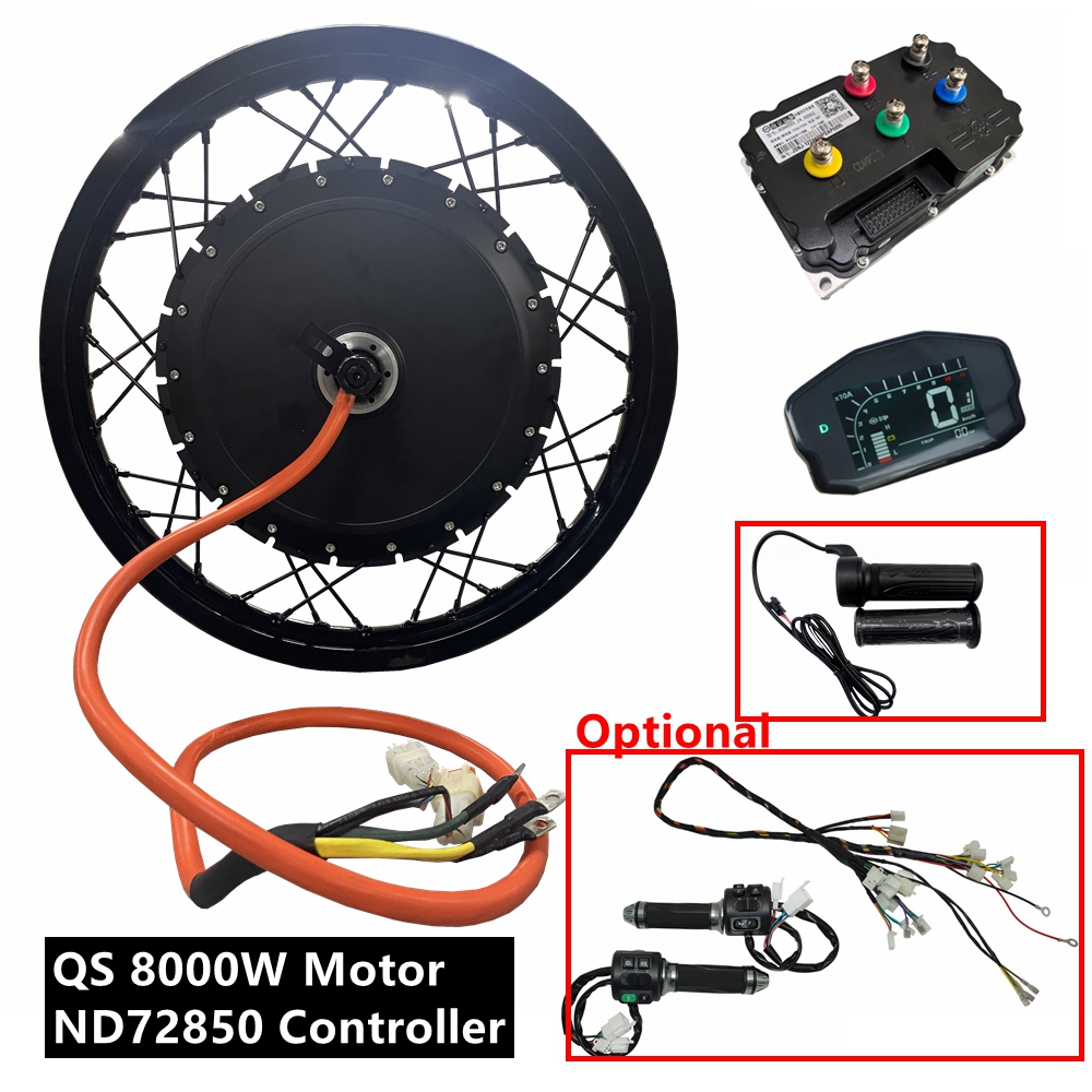 NBpower/QS273 V3 72v 8000W電動自転 - Motorcycle Gear Hub のレビューと価格