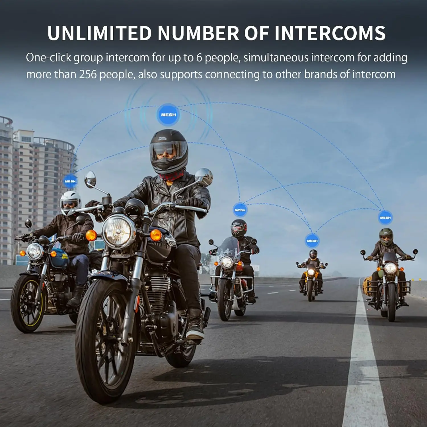 FX Plus バイク用Bluetoothヘッドセット、IP - Intercom Headset Helmet のレビューと価格