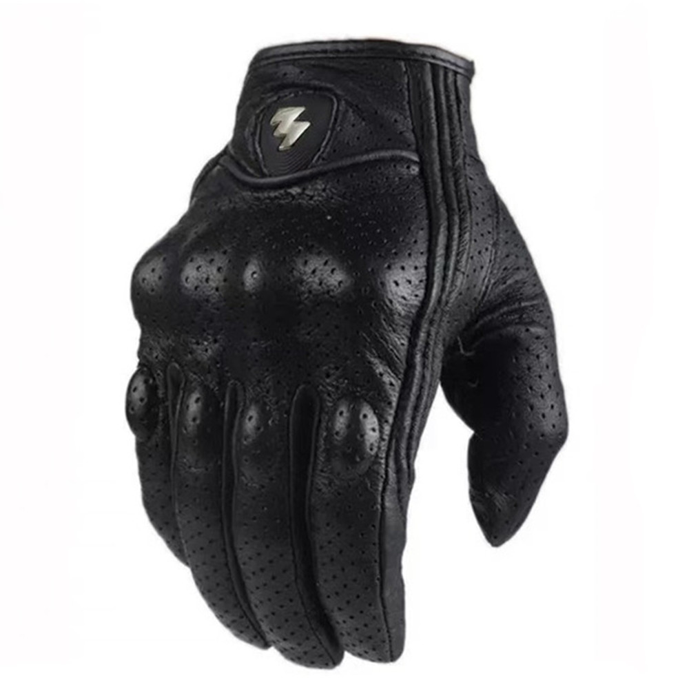 レトロパースーツレザー製オートバイグローブ、防水グローブ、オ - Motorcycle Gear Used のレビューと価格