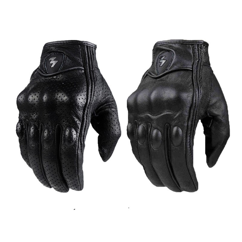 レトロパースーツレザー製オートバイグローブ、防水グローブ、オ - Motorcycle Gear Used のレビューと価格